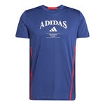 Ropa adidas adidas Designed For Camiseta De Manga Corta Hombres-Azul Oscuro,Rojo