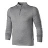 Dri-Fit Element Half-Zip Top de running Hombres - gris, 
