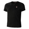 Stripes Camiseta De Manga Corta Hombres-Negro,Blanco