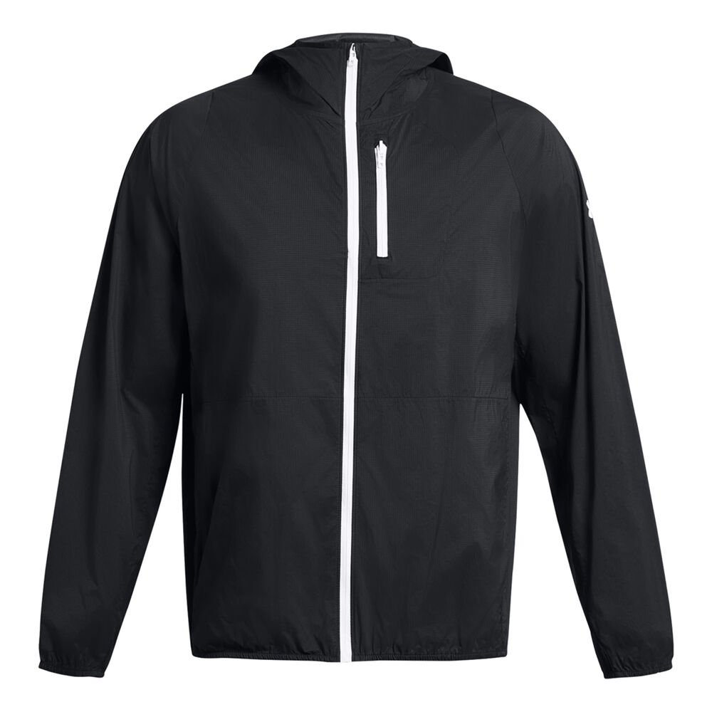 Under Armour Phantom Windbreaker Chaqueta Para Correr Hombres - Negro, Blanco