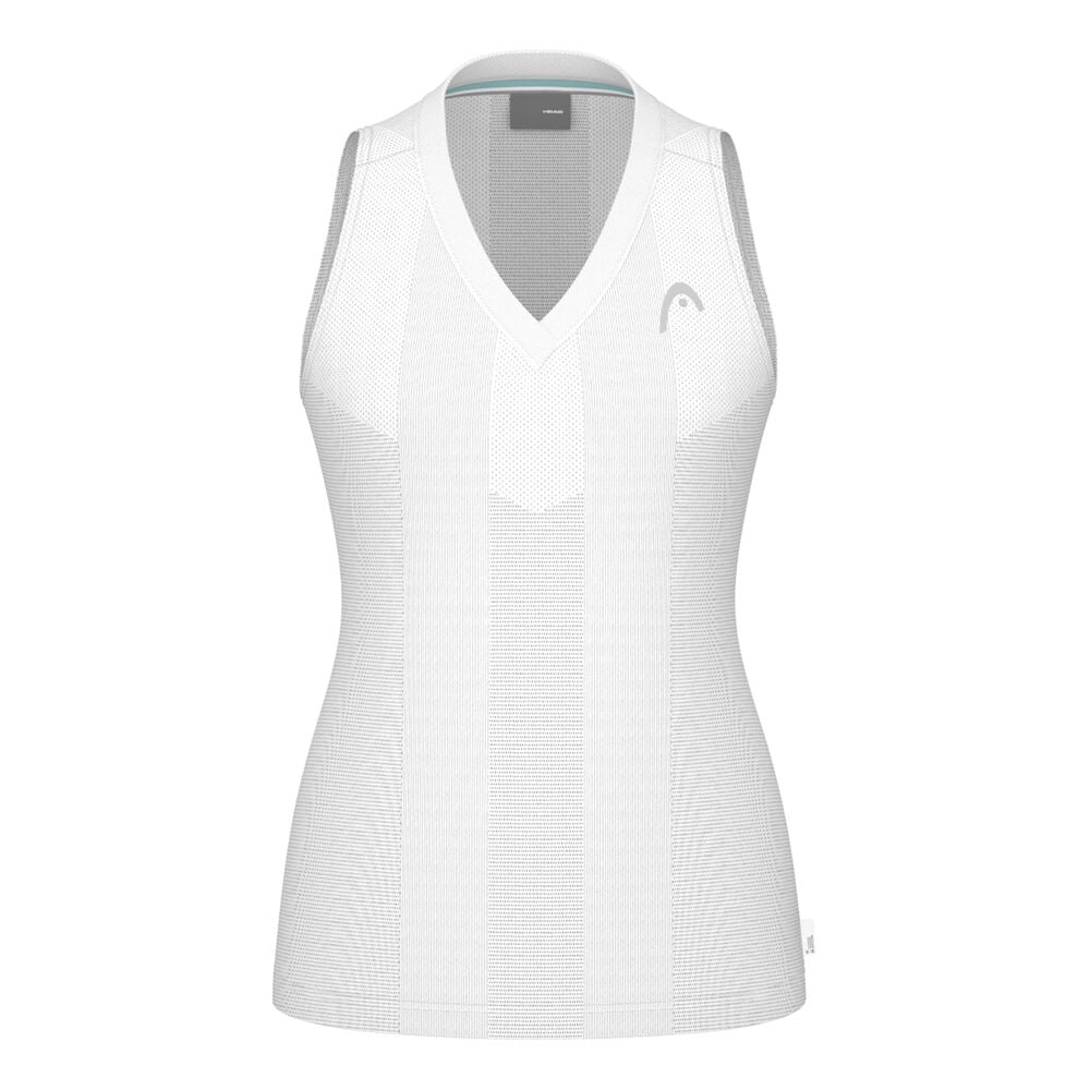 HEAD Performance Camiseta De Tirantes Mujeres-Blanco