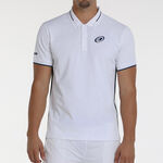 Ropa Bullpadel Bullpadel Leiro 25V Polo Hombres-Blanco