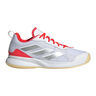AvaFlash Zapatilla Todas Las Superficies Mujeres-Blanco,Rojo