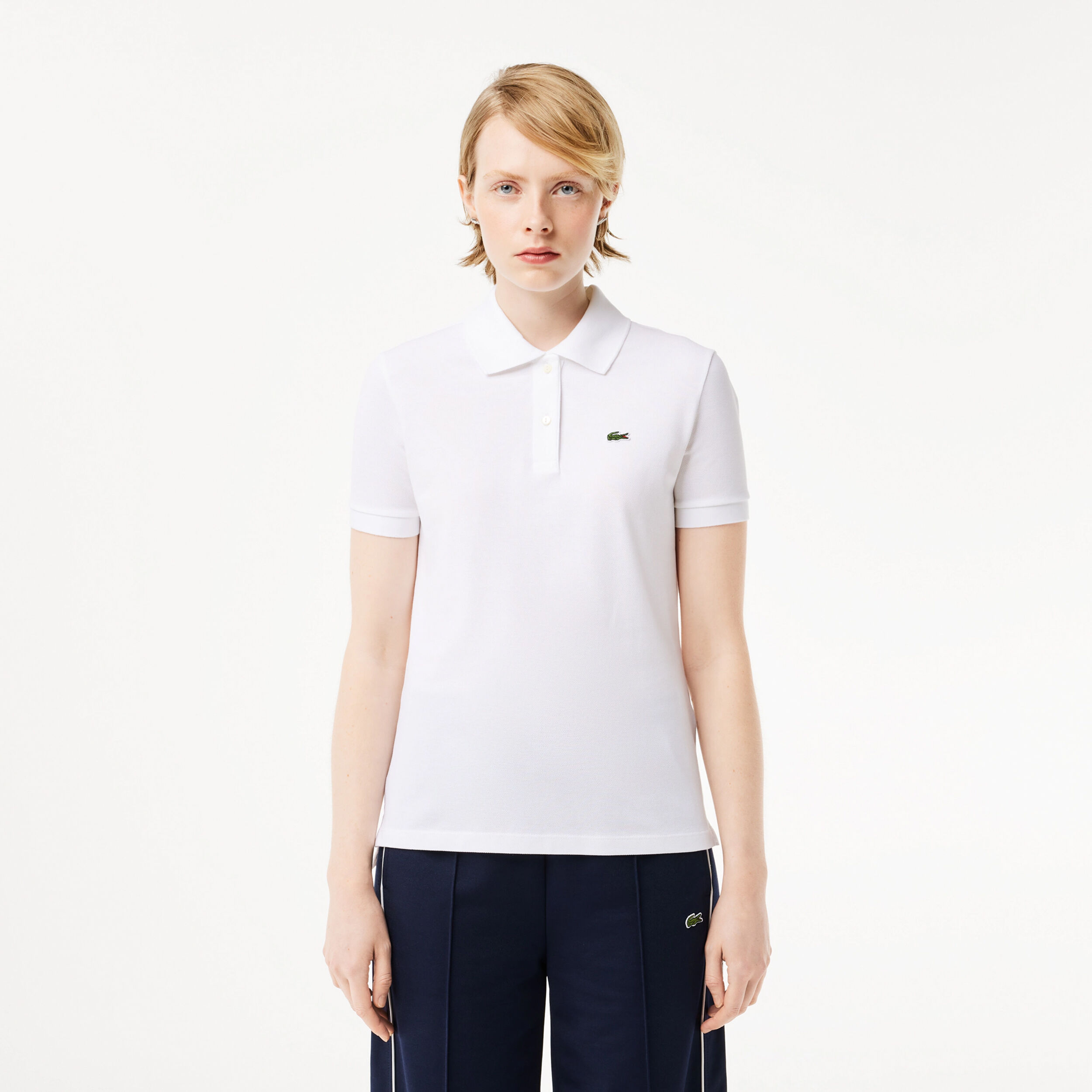 Buy Lacoste Polo Mujeres Blanco online Tennis Point ES