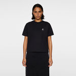 Ropa JLindeberg JLindeberg Kangol Lina Camiseta De Manga Corta Mujeres-Negro