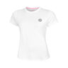 Crew Camiseta De Manga Corta Chicas-Blanco