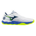 Zapatillas de tenis Mizuno Mizuno Wave Enforce Court Zapatilla Todas Las Superficies Hombres-Blanco,Azul