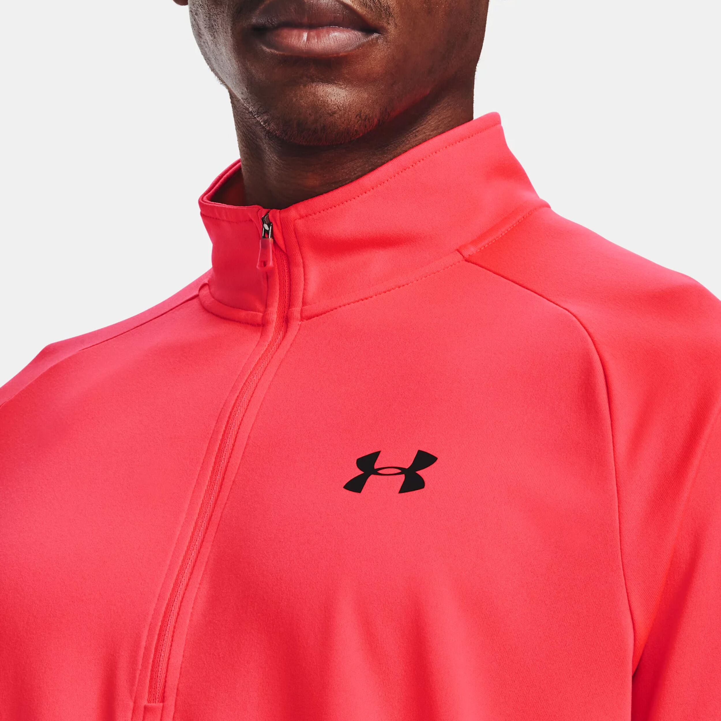 Tech 2.0 Half-Zip Camiseta De Manga Larga Hombres - Coral