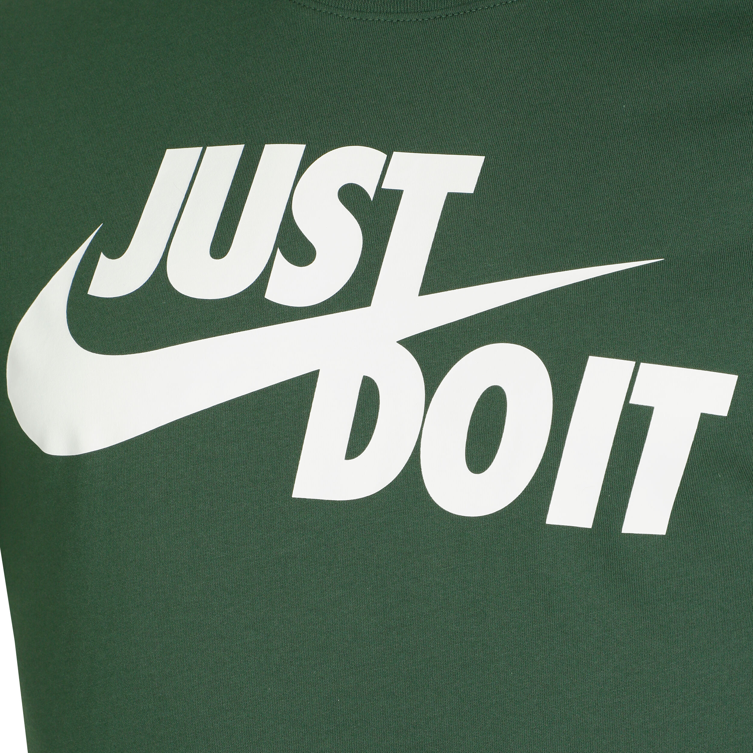 Buy Nike Just Do It Swoosh Camiseta De Manga Corta Hombres Verde Oscuro online Tennis Point ES
