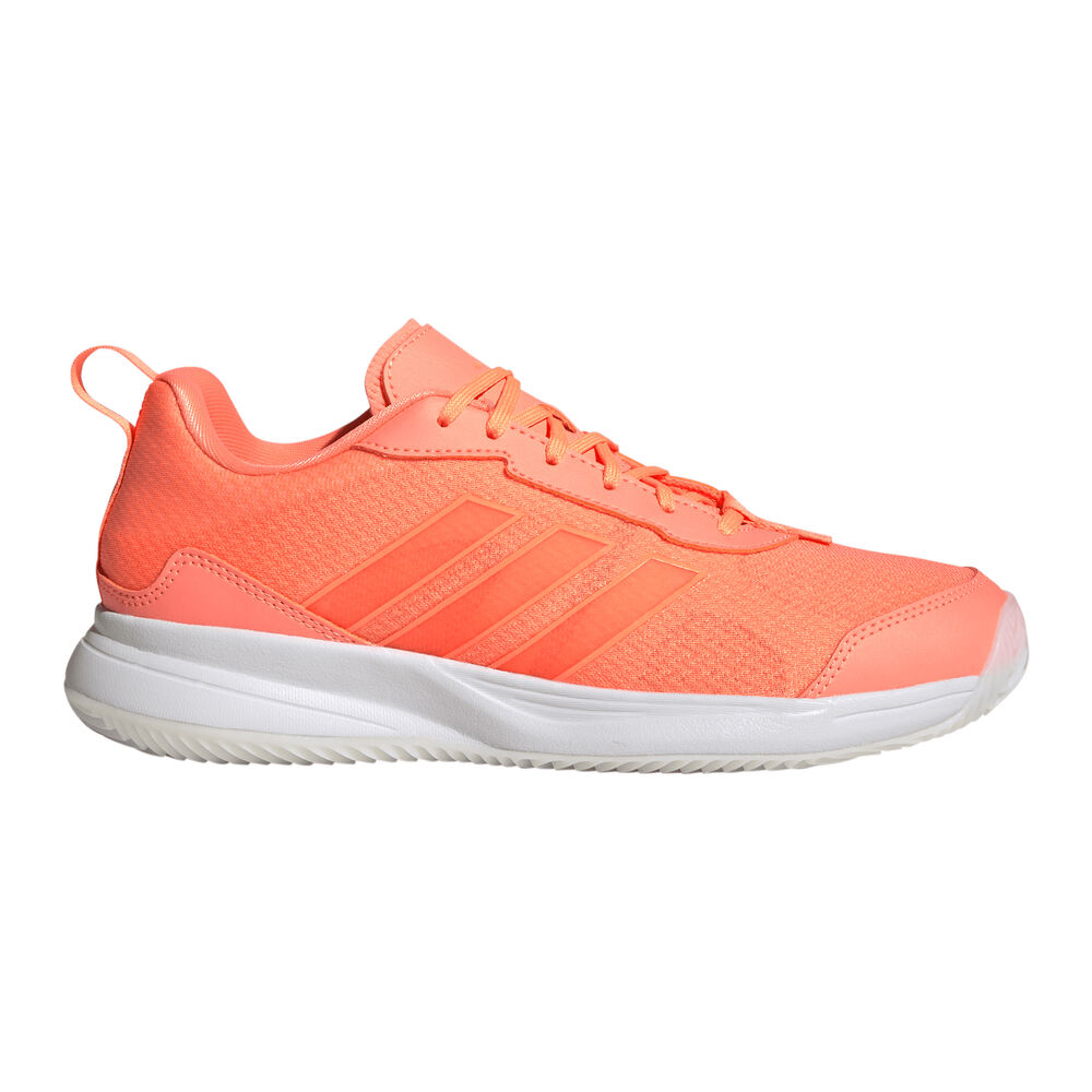 adidas Avaflash Zapatilla todas las superficies Mujeres-naranja, blanco