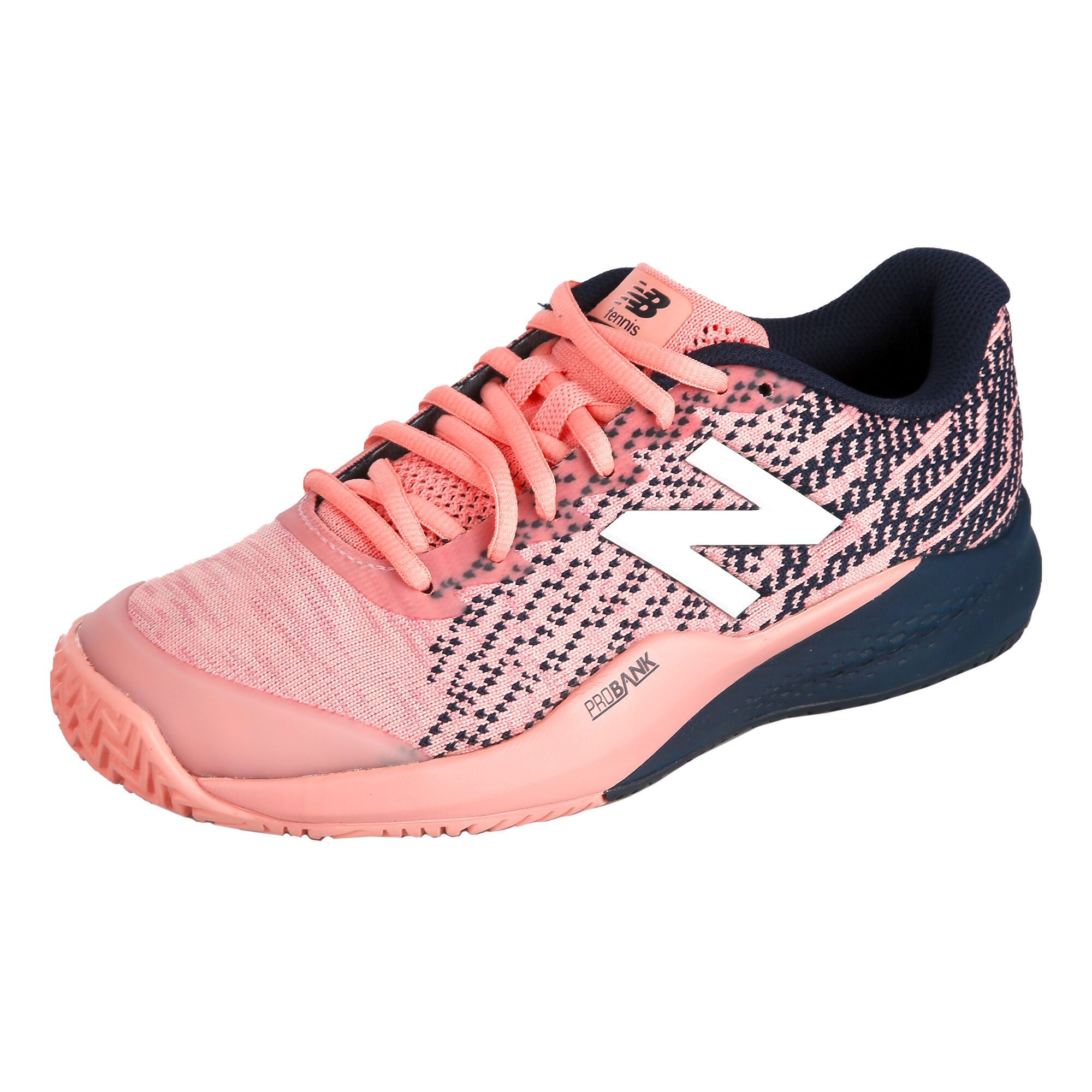 New Balance V3 Clay Zapatilla Tierra Batida Mujeres - Rosa, Azul Oscuro online | Tennis-Point