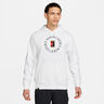 Court Dri-Fit Heritage Sudadera con capucha Hombres - blanco, negro