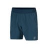 Court Dri-Fit Advantage 6in Shorts Hombres-Azul Oscuro,Blanco