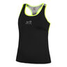 Flow Camiseta de tirantes Mujeres - negro, verde