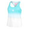 Crew Gradiant Camiseta De Tirantes Mujeres-Turquesa,Blanco