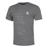 Receiver Embossed Camiseta de manga corta Hombres - gris, blanco