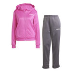Ropa adidas adidas Linear Ch&aacute;ndal Mujeres-Rosa,Gris