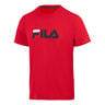 Logo Camiseta De Manga Corta Hombres-Rojo,Azul Oscuro