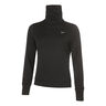 Swift Therma-Fit Camiseta De Running Mujeres-Negro
