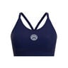 Crew Low Support Strappy Sujetador Deportivo Mujeres-Azul Oscuro