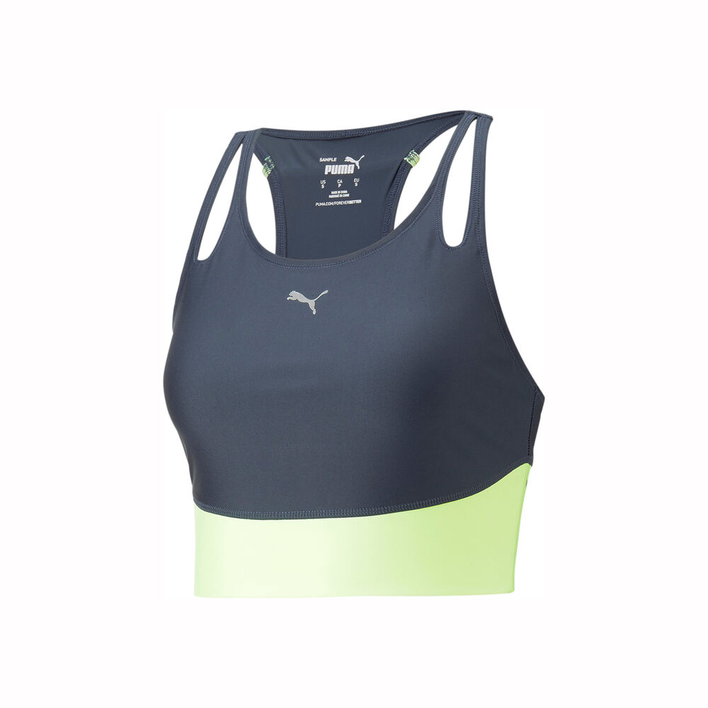 Puma Run Ultraform Crop Sujetador Deportivo Mujeres - Azul