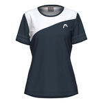 Ropa HEAD HEAD Tie-Break Camiseta de manga corta Mujeres - azul oscuro, blanco
