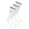 Performance Long Calcetines De Tenis Pack De 3-Blanco