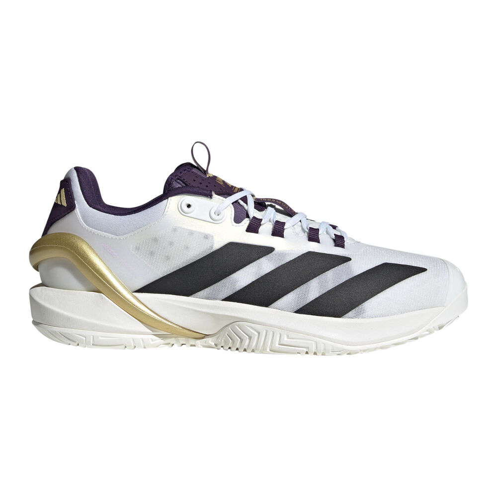 adidas Adizero Cybersonic Zapatilla Todas Las Superficies Hombres-Blanco,Lila