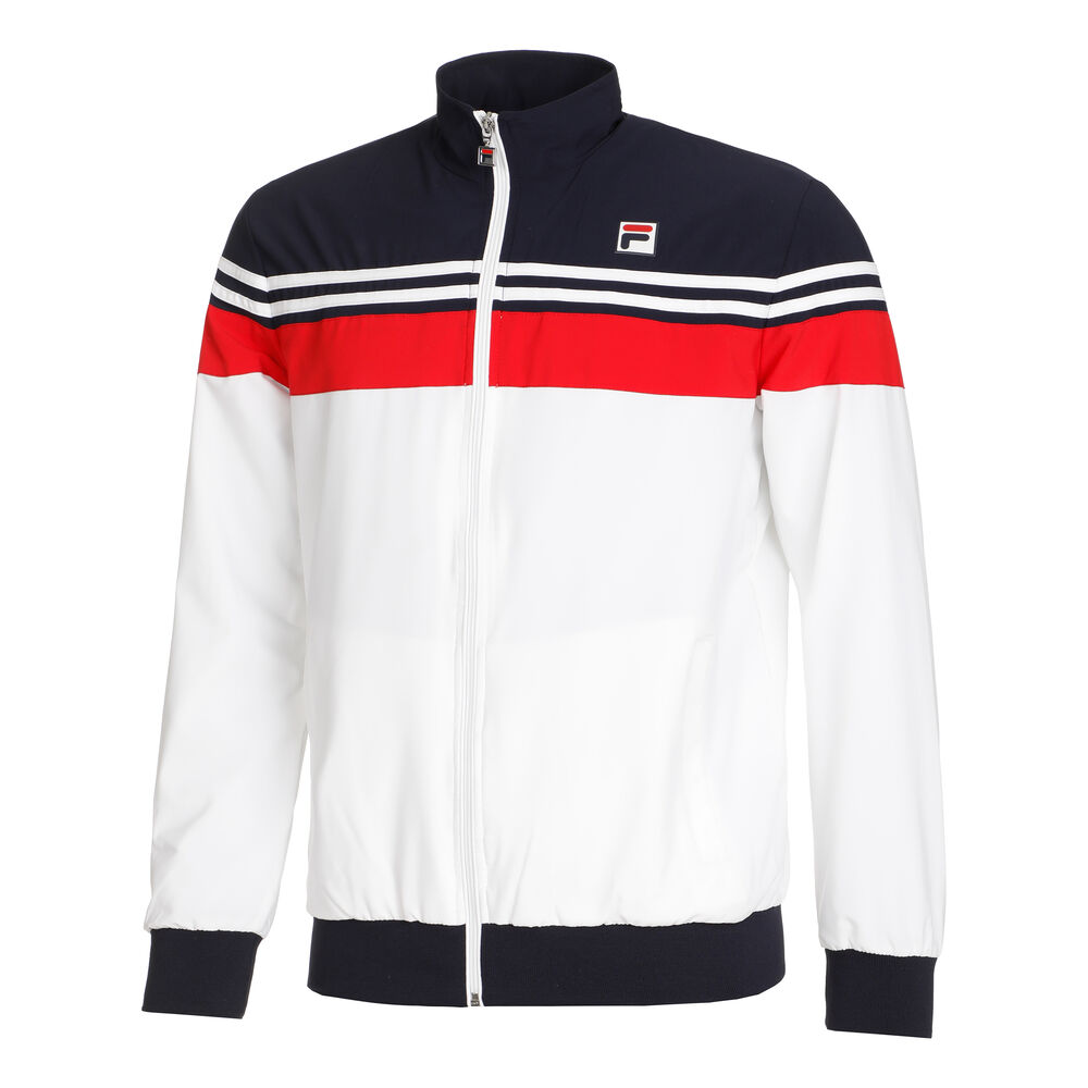 Fila Bruno Chaqueta De Entrenamiento Hombres - Blanco, Multicolor