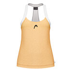 Ropa HEAD HEAD Play Tech Camiseta De Tirantes Mujeres-Amarillo Oro
