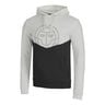 Lunis Lifestyle Sudadera Con Capucha Hombres-Gris Claro,Negro