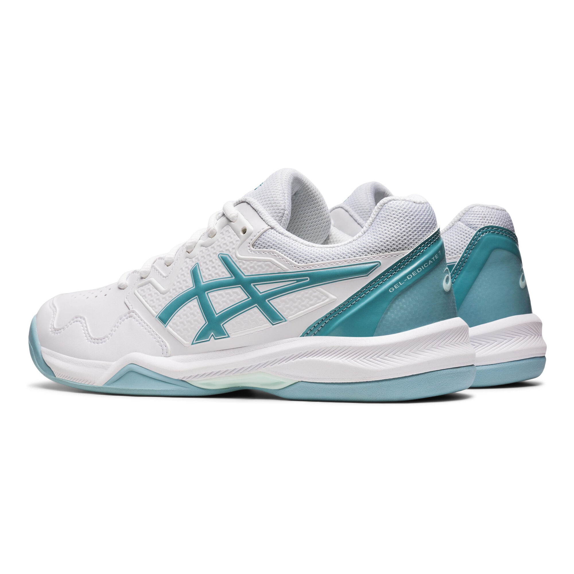 ZAPATILLAS ASICS MUJER GEL DEDICATE 7 CLAY CELESTE AZUL - Conecta Store