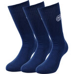 Ropa BIDI BADU BIDI BADU Matayo Crew Tech Calcetines de deporte Pack de 3 Hombres - azul oscuro, blanco