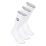 Ropa de tenis BIDI BADU BIDI BADU Crew Performance Calcetines de tenis Pack de 3 -blanco