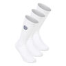 Crew Performance Calcetines de tenis Pack de 3 -blanco