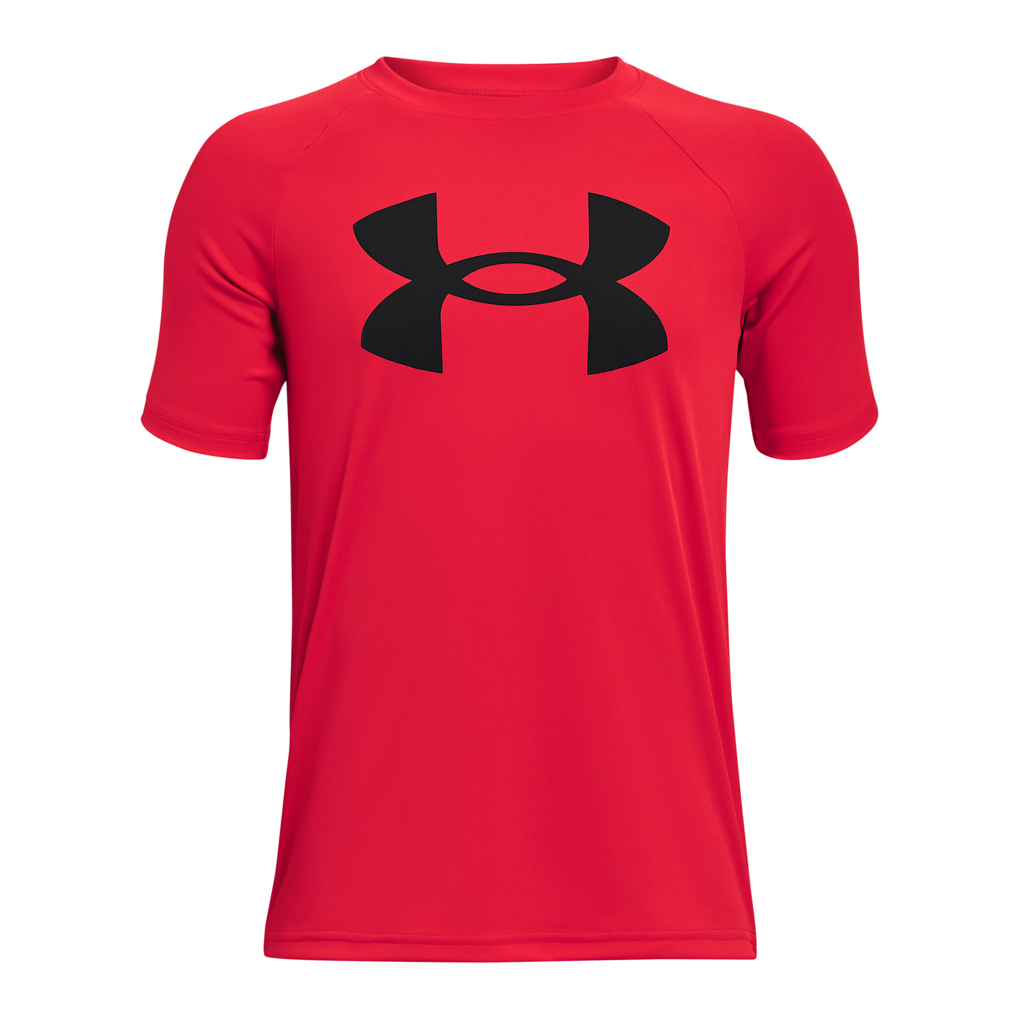 Under Armour Tech Big Logo De Manga Corta Chicos - Rojo, Negro compra online | Tennis-Point