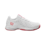 Zapatillas de tenis Wilson Wilson Rush Pro Zapatilla Todas Las Superficies Ni&ntilde;os-Blanco,Malva