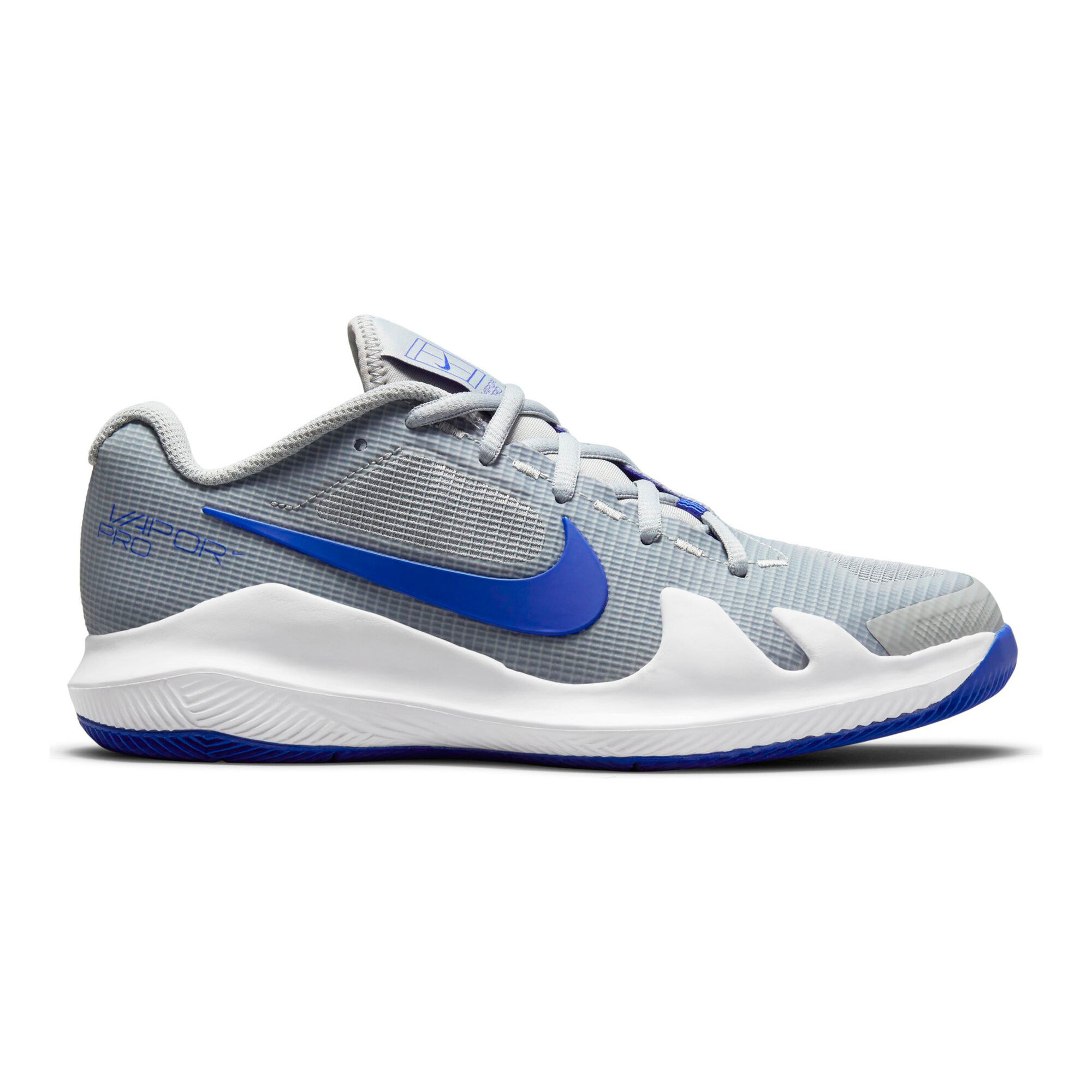 Nike Vapor Pro Zapatilla Las Superficies Niños - Gris, Azul compra online | Tennis-Point