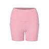Court Dri-Fit Ball Shorts Con Bolsillo Para Pelota Mujeres-Rosa,Blanco