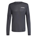 Ropa adidas adidas Terrex XPR Camiseta De Running Hombres-Gris Oscuro