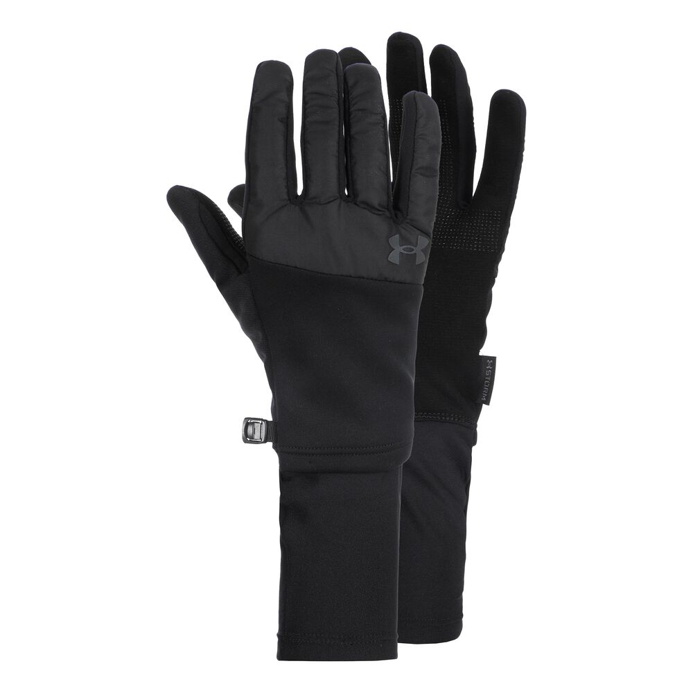 Under Armour Storm Fleece Run Guantes De Correr - Negro, Negro