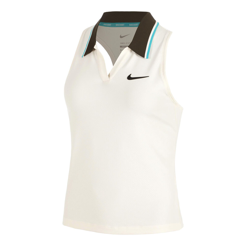 Nike Court Dri-FIT Slam Camiseta De Tirantes Mujeres-Crema,Marrón