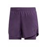 MIN 2in1 Shorts Mujeres-lila