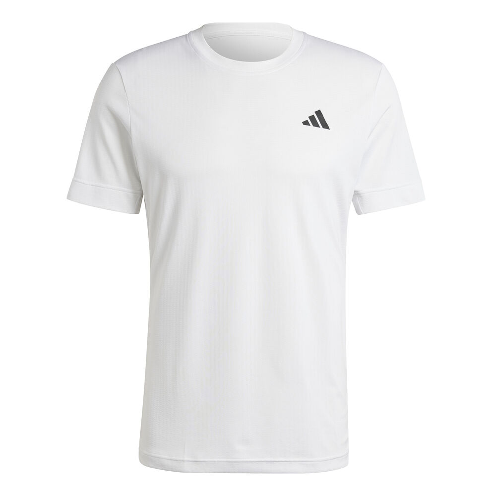 adidas Freelift Camiseta De Manga Corta Hombres-Blanco