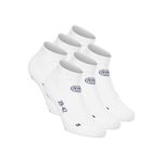 Ropa De Tenis BIDI BADU No Party XXL No Show Move Socks 6 Pack - black
