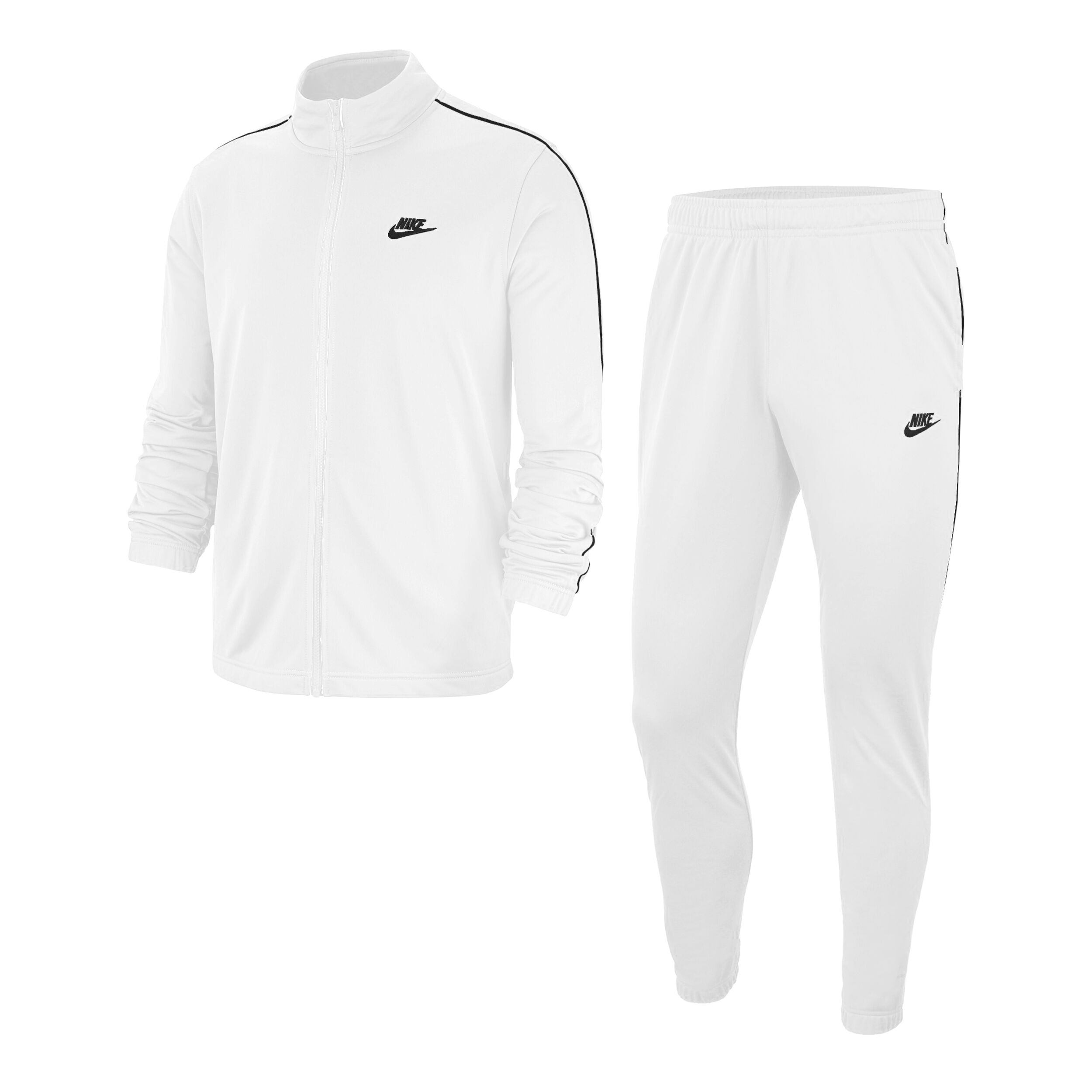 Buy Nike Sportswear Basic Chandal Hombres Blanco Negro online Tennis Point ES