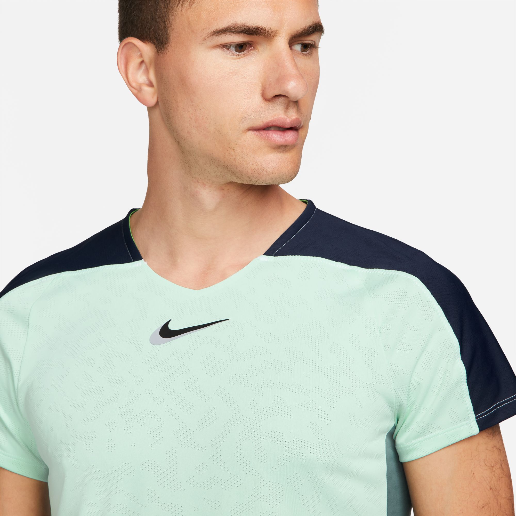 Nike Court NT PS Camiseta Manga Corta Hombres - Mint, Azul compra online | Tennis-Point