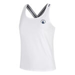 Ropa de tenis Quiet Please Quiet Please Serve & Volley Camiseta de tirantes Mujeres-blanco