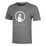 Ropa Quiet Please Quiet Please Trainings Camiseta de manga corta Hombres - gris, blanco