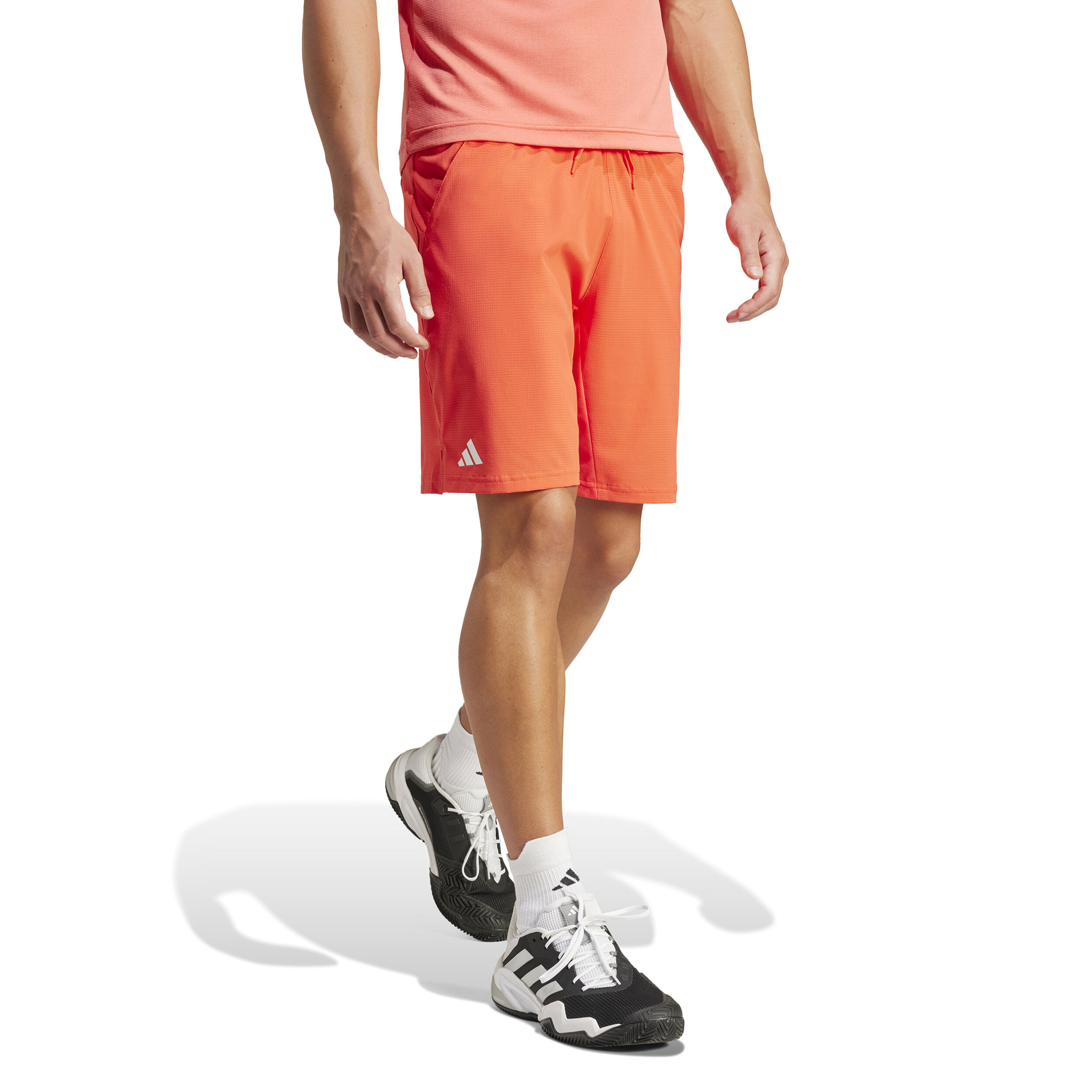 Short adidas naranja sales
